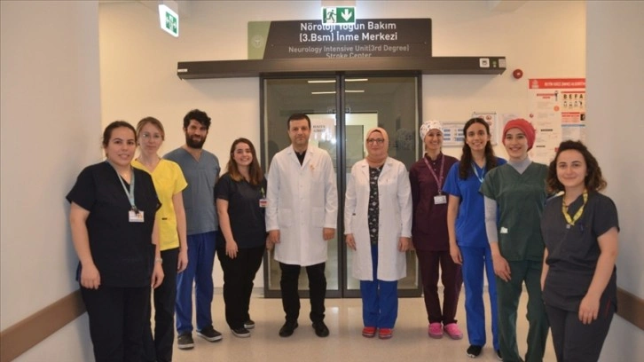 Bursa kent Hastanesi İnme Merkezi sekte nâkil hastalara onma oluyor