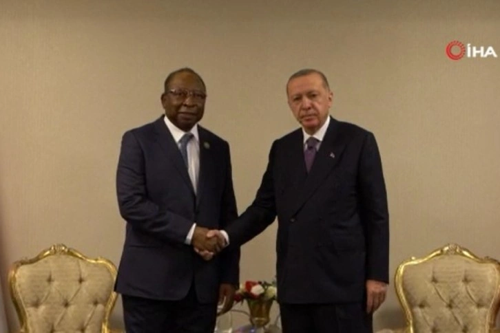 Cumhurbaşkanı Erdoğan, Nijer Başbakanı ve Hükümet Başkanı Ouhoumoudou Mahamadou ile görüştü