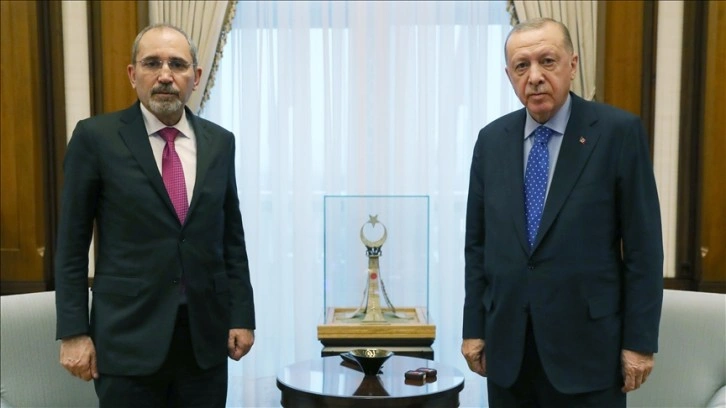 Cumhurbaşkanı Erdoğan, Ürdün Başbakan Yardımcısı Safadi'yi benimseme etti