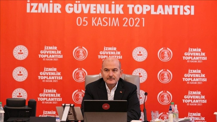 İçişleri Bakanı Süleyman Soylu, İzmir'de düzenlilik toplantısına katıldı