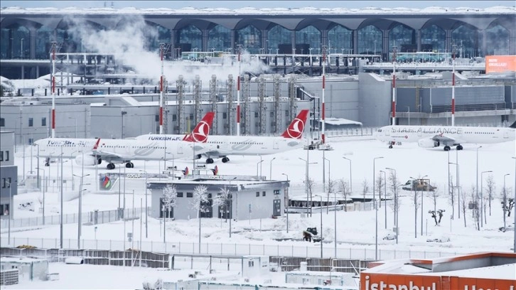 THY İstanbul Havalimanı operasyonlarını 00.00'a denli durdurdu