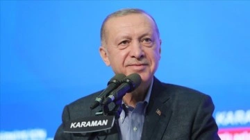 Cumhurbaşkanı Erdoğan: Konya-Karaman aceleci treni ortak hafta süresince parasız işlev verecek