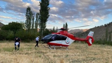 Uçak ve helikopter ambulanslar 3 bin 629 parasız ve yaralıyı taşıdı